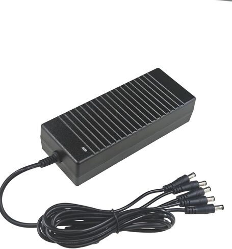 5V 12A Power Adapter, Multi-Port Multi-Function Charger, 5-Port Charging Station, Suitable for Multiple Devices, Compatible with Smartphones, Tablets, for DJI Drones, and Remote Controllers in Saudi Arabia