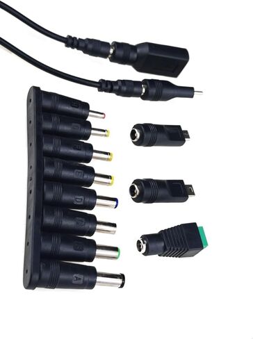 5V 12A Power Adapter, Multi-Port Multi-Function Charger, 5-Port Charging Station, Suitable for Multiple Devices, Compatible with Smartphones, Tablets, for DJI Drones, and Remote Controllers in Saudi Arabia