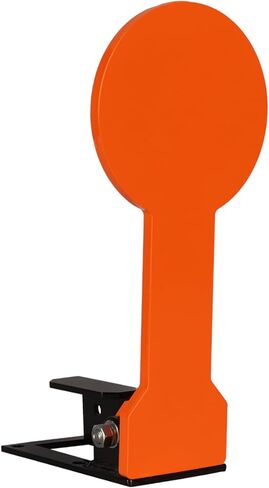 Highwild 3/8" AR500 6" Classic Popper Steel Shooting Target - Auto Reset, Orange in Saudi Arabia