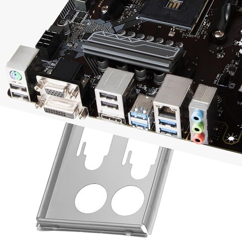 حافظة الكمبيوتر I/O Shield Plate فارغة متوافقة مع MSI A320M PRO M2 V2 B450M PRO M2 V2 in Kuwait