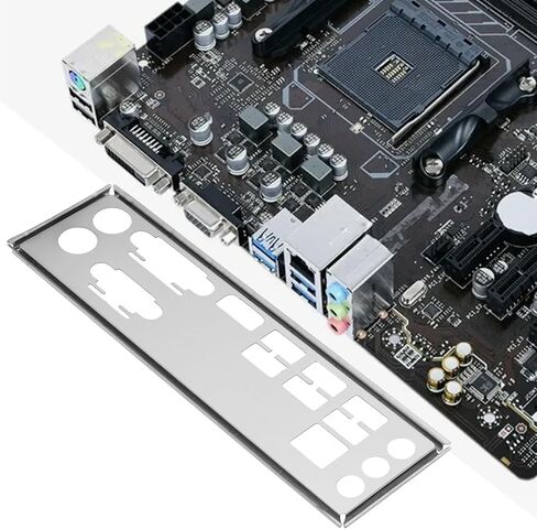 حافظة الكمبيوتر I/O Shield Plate فارغة متوافقة مع MSI A320M PRO M2 V2 B450M PRO M2 V2 in Kuwait