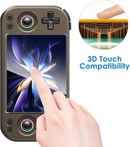 2 Pack Compatible with Anbernic RG477M Screen Protector,Full Coverage 9H Tempered Glass Film,HD Clear Scratch Resistant,Bubble-Free for Anbernic RG477M Retro Game Screen Protector in Kuwait