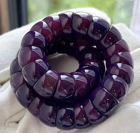 Bodhi Seeds Fidget Bracelet,Fingertip Rotation Sensory Beaded Bracelet Anxiety Fidgets for Women Men Stress Relief Idea Gift for Adults,White in Saudi Arabia