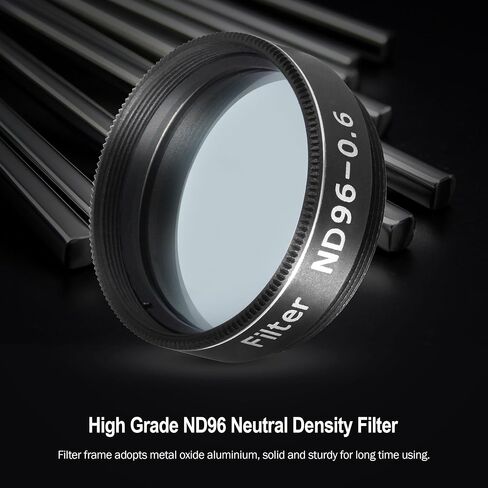 Astromania 1.25 Inch 10mm 17mm 40mm Eyepiece Set - Bundle with - 1.25" Filter Set ND96-0.3 -0.6-0.9 in Saudi Arabia