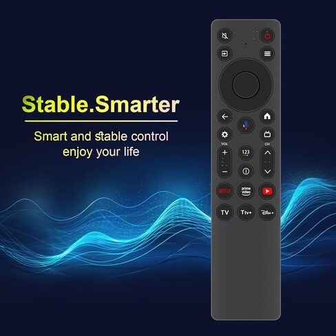 RC813A جهاز تحكم عن بعد صوتي بديل متوافق مع سلسلة TCL QM6K QM7K QD-Mini LED 4K UHD Google Smart TV 55QM7K 50QM6K 65QM7K 75QM7K 85QM7K 98QM7K 55QM6K 65QM6K 75QM6K 85QM6K 98QM6K 2025 in Saudi Arabia