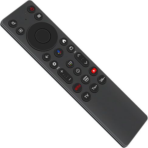 RC813A جهاز تحكم عن بعد صوتي بديل متوافق مع سلسلة TCL QM6K QM7K QD-Mini LED 4K UHD Google Smart TV 55QM7K 50QM6K 65QM7K 75QM7K 85QM7K 98QM7K 55QM6K 65QM6K 75QM6K 85QM6K 98QM6K 2025 in Saudi Arabia