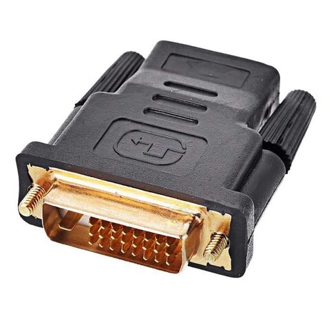 محول chenyang HDMI إلى DVI، محول DVI ذكر إلى HDMI أنثى مطلي بالذهب ثنائي الاتجاه للتلفزيون والشاشة والكمبيوتر in Saudi Arabia