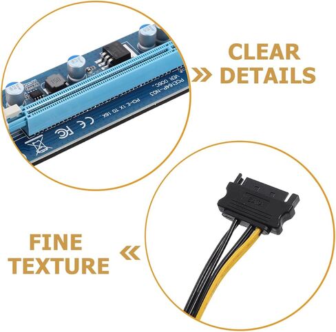 كابل محول بطاقة الرسومات لأجهزة الكمبيوتر المحمول Mini Pci-E إلى Pci-E X16 ملحق وحدة معالجة الرسومات الخارجية مع كابل USB لتحسين أداء الرسومات وقابلية التوسيع in Kuwait