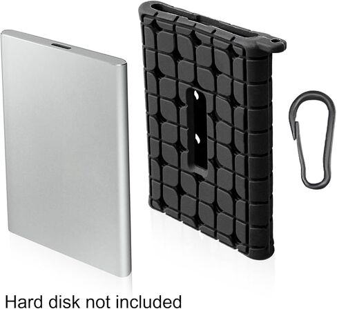 Silicone Protective Cover for Samsung T7 Solid State Drive SSD Hard Disk Silicone Protective Cover Travel (T7) in Saudi Arabia
