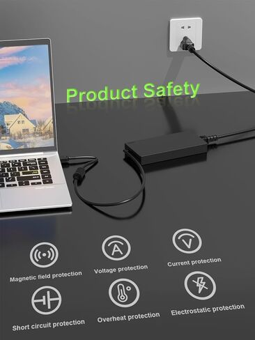 شاحن رفيع 300 واط متوافق مع Lenovo Legion Pro 5 7 5i 7i 9i 16IRX8 16ARX8H 16IAH7H 16IRX9 16IAX10H 16ITHg6 16ACHg6 16IAX7 R9000 Y9000 ThinkPad R7000P LOQ 17IRB8 in Saudi Arabia