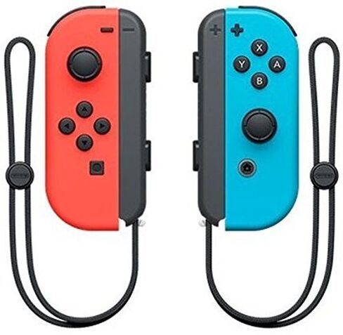 Nintendo Switch Bundle (7 items): 32GB Console Gray Joy-con, 128GB Micro SD, Joy-Con (L/R)-Neon Red/Neon Blue, Game Disc Super Mario Odyssey, and Type C Cable in Saudi Arabia
