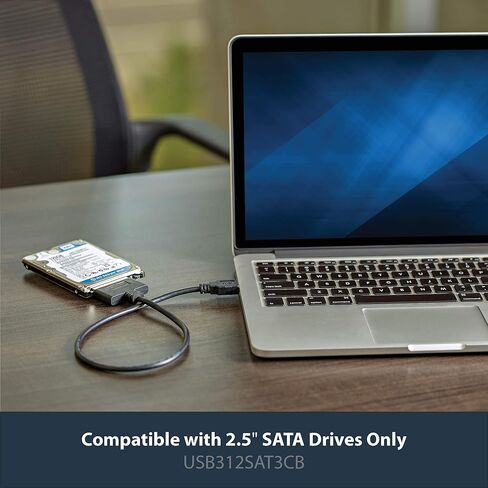 StarTech.com M.2 SATA SSD to 2.5in SATA Adapter and USB 3.1 to 2.5" SATA Hard Drive Adapter Bundle in Saudi Arabia