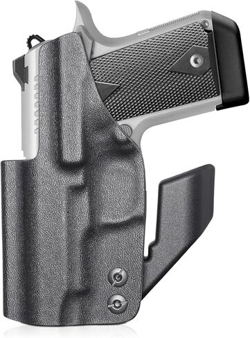WARRIORLAND IWB Kydex Holster, Fits Kimber Micro 9 Pistol - Not Fit Kimber Micro 10mm & .45, Inside Waistband Concealed Carry, Adj. Cant & Retention, Right/Left Optional in Saudi Arabia
