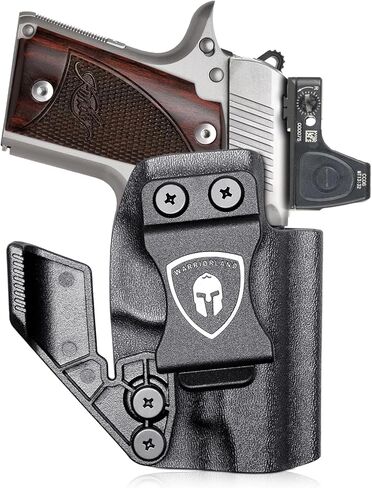 WARRIORLAND IWB Kydex Holster, Fits Kimber Micro 9 Pistol - Not Fit Kimber Micro 10mm & .45, Inside Waistband Concealed Carry, Adj. Cant & Retention, Right/Left Optional in Saudi Arabia