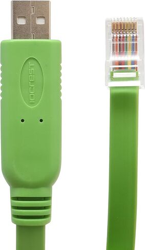 USB 2.0 إلى RJ45 RS232 Cisco Console Routers تقوم بتبديل كابل الخوادم FTDI 1.8M SI-ADA24048 in Saudi Arabia