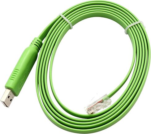 USB 2.0 إلى RJ45 RS232 Cisco Console Routers تقوم بتبديل كابل الخوادم FTDI 1.8M SI-ADA24048 in Saudi Arabia