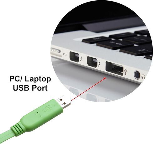 USB 2.0 إلى RJ45 RS232 Cisco Console Routers تقوم بتبديل كابل الخوادم FTDI 1.8M SI-ADA24048 in Saudi Arabia