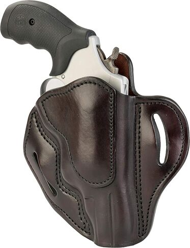 1791 GUNLEATHER Taurus القاضي الحافظة - الحافظة الجلدية لمسدس OWB لمسدسات الإطار Z - اليد اليمنى - يناسب حاكم S & W، القاضي الثور (2.5 "Cyl) والمدافع العام الثور in Kuwait