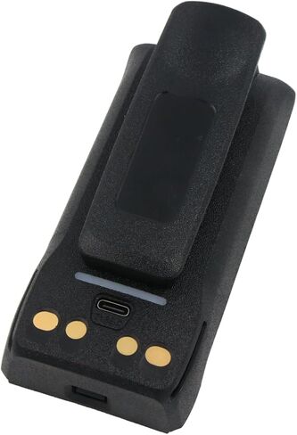 قطعتان من بطارية R7 البديلة مع منفذ USB-C متوافق مع راديو Motorola R7 PMNN4808A PMNN4809A PMNN4810A 7.4V/2600mAh in Saudi Arabia