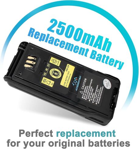 Accessoryway Replace KNB-32N 7.2V 2500mAh Ni-NH Battery cormpatible for Motorola TK-5210 TK- 5310 TK-5410 TK-2180 TK-3180 NX-210 NX-410 NX-411 radios Replacement Battery KNB-54N KNB-32 KNB-31A KNB-31 in Saudi Arabia