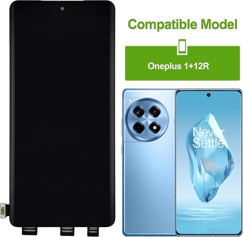 شاشة AMOLED رقمية متوافقة مع OnePlus 12R CPH2609 CPH2611 شاشة LCD تعمل باللمس مع أدوات إصلاح - 6.78 بوصة in Saudi Arabia