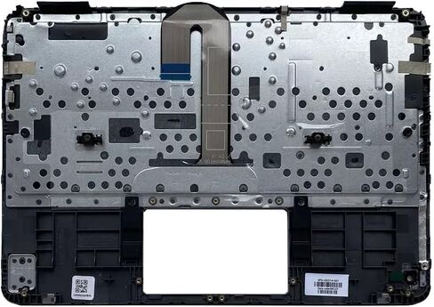 New Replacement for HP Chromebook X360 11 G3 EE Laptop Upper Case Palmrest Non-Backlit Keyboard Assembly Part with Non-WFC Hole L92214-001 Black in Saudi Arabia