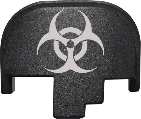 NDZ Performance Rear Back Plate for Smith & Wesson S&W M&P 2.0 Full-Size Compact Black - Biohazard in Saudi Arabia
