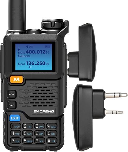 Baofeng Wireless Programming Cable Alternative, BT-1AD Bluetooth Adapter for UV-5R BF-888S UV-82 GT-3, Two Way Radio Programmer via iOS & Android App, No PC Driver Needed (K-Plug) in Saudi Arabia