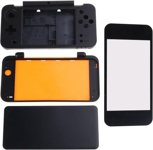 غطاء الإسكان العلوي لغطاء اللوحة الخلفية 4 ألوان بديلة، إصلاح لوحدة التحكم في الألعاب NS New 2DS XL LL in Kuwait
