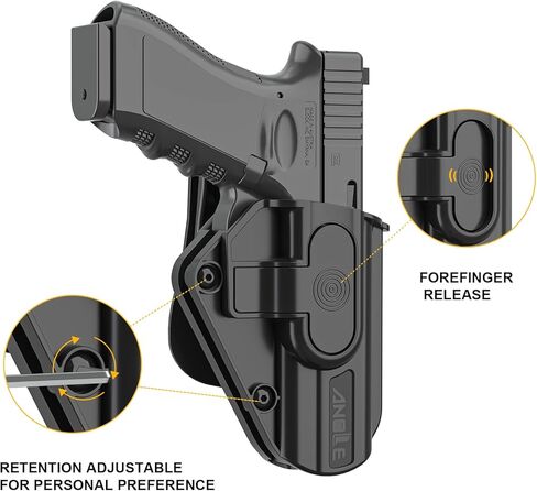 Sig P365 X Macro Holster، OWB Gun Holster for Hellcat Pro؛ غلوك 17 19 19X 43 43X 44 45 48; روجر 57؛ برج الثور GX4;S&W M&P 9 مم/ 380 شيلد EZ؛ سبرينجفيلد هيلكات، المستوى الثاني من الاحتفاظ القابل للتعديل in Kuwait