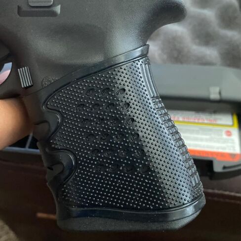 Tactical Pistol Holster Rubber Grip Glove Sleeve for Glock 17 19 20 21 22 23 25 31 32 34 35 37 38 41 in Saudi Arabia