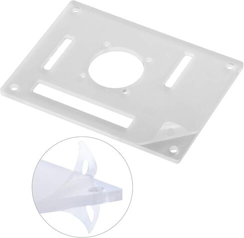 GeeekPi Acrylic Case for Raspberry Pi 4 Model B & Raspberry pi 3 Model B+, Pi Case with Cooling Fan and 7PCS Heatsinks for Raspberry Pi 4 Model B/Pi 3B+/ Pi 3B/ 2B (Clear) in Kuwait