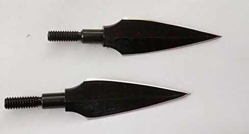 GPP 12pcs Traditional Hunting Arrow Head Broadhead Keened Up Screw-in Broadheads in Saudi Arabia