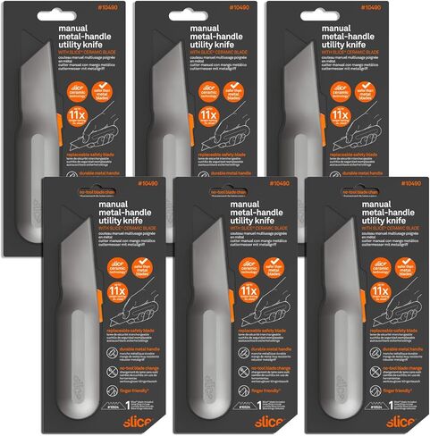 Slice Metal-Handle, 1 Utility Knife, Manual Blade Stays in Position in Kuwait