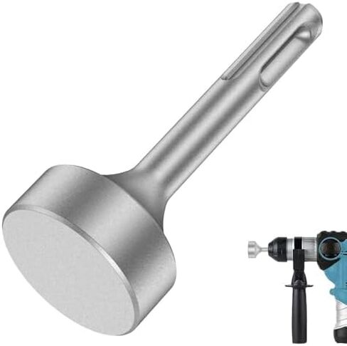 Easy To Install Disassemble Carbon steel Silver Wide Compatibility Ground Rod Driver Cap Steel Hammer SDS Plus Pad Tool in Saudi Arabia