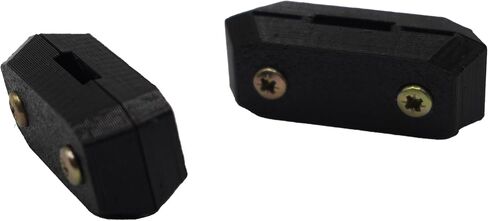 أغطية منزلقة بديلة لسماعات Beyerdynamic DT 770 / DT 880 / DT 990 Pro & HS 400 - أجزاء PETG سوداء متينة لاستعادة الملاءمة والأناقة in Kuwait