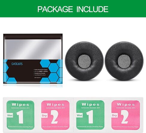 استبدال وسائد الأذن Engage 75 - غطاء وسائد الأذن لسماعات Jabra Engage 55 65 75 ستيريو مع رغوة الذاكرة، غير مناسب Engage 50/Engage 55/65/75 Mono in Saudi Arabia