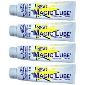 4 PACK - Aladdin Magic Lube 5 oz. Teflon Based Lubricant Sealant 631