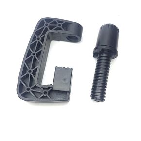 ZLiT for Logitech G25G27G29G920G923 Steering Wheel Fixing Clamp,Replacement Driving Force GT Fixed Clamp Clip Screw Bolt for Logitech Racing Game (Black)
