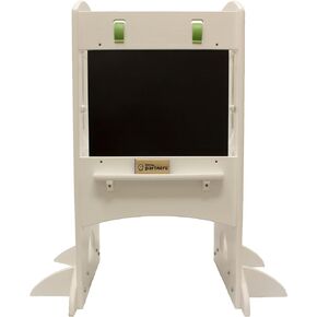 Kids Learning Tower®, Toddler Tower by Little Partners Painted Kitchen Step Stool Helper - Limited Edition Earl Grey Color, Birch Material - Enhance Your Baby's Learning and Development (Earl Grey)