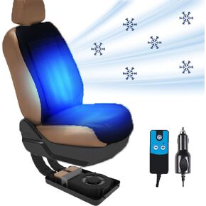 TMI Groundbreaking Car Cooling Seat (Black)