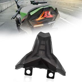 VEISUTOR LED Smoked Taillights for Ninja 400 18-24, Integrated Break Stop Tail Lights Lamp with Amber Turn Signals Lights Assembly for Kawasaki Ninja 400/Z400/Z1000/ZX-6R 2013-2024 Accessories(2 PCS)