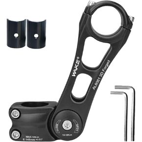 LITEONE Mountain Bike Stem 25.4 31.8 90mm 110mm 145mm MTB Stem 0 90 Degree Adjustable Handlebar Stem MTB Head Stem for Most Bicycle, Fixed Gear, Road Bike, Track Bike, MTB, BMX, Cycling