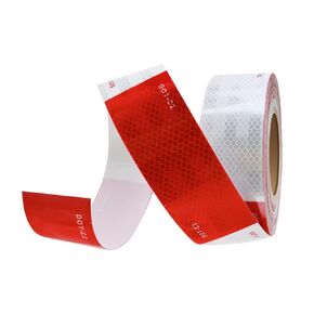 AGUZXTM 2 Inch x 39 FT Reflective Safety Tape DOT C2 Adhesive Reflector Tape High Visibility Contrast Duct for Outdoor Trailer Cars，Trucks Vehicles,Boats,Signs，Bikes (39FT, FGREEN)