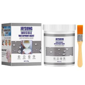 Super Strong Invisible Waterproof Anti-Leakage Agent，10.5 oz Waterproof Insulating sealant Clear，Transparent Waterproof Coating Agent for Home, Bathroom, and Roof（300g）