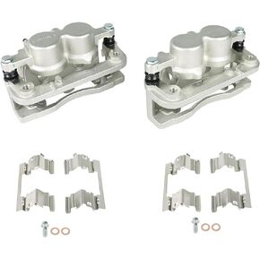Silscvtt Front Brake Calipers w/Bracket Pair 2 BC3087 Replacement for Cadillac Chevy Silverado 1500 GMC Sierra 1500