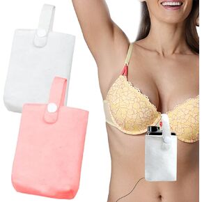 2PCS Bra Pocket for Insulin Pump Hidden Undercover Insulin Pump Holder for Bra Insulin Pump Carrier Diabetes Supplies Diabetes Care
