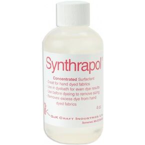G&K Craft Synthrapol Sizing & Dye Remover 4 oz.
