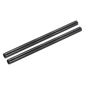 MECCANIXITY 1Pcs Carbon Fiber Tube 16 x 18 x 500mm Glossy Surface Rod 3K Roll Wrapped Pure Carbon Round Tubing for RC Airplane Multicopter