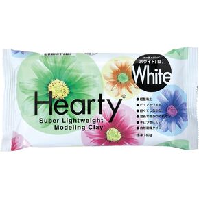 Padico Hearty Super Light Weight Modeling Clay 180g Color White (Japan Import)